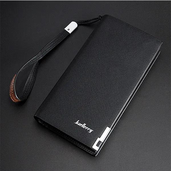 Men’s leather Be fold wallet with pen holder