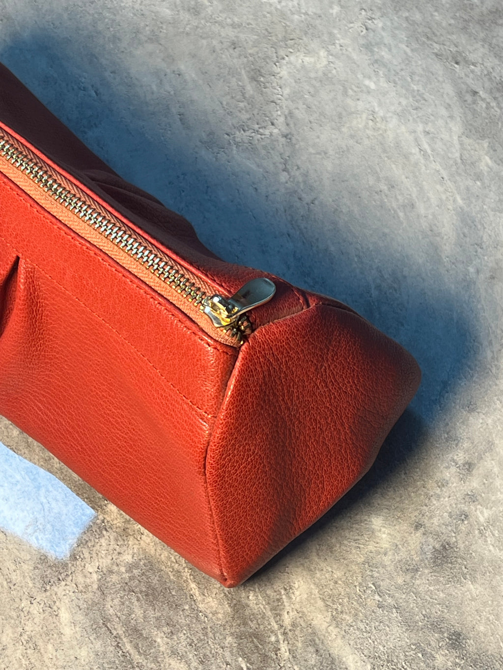 Pure leather pauch
