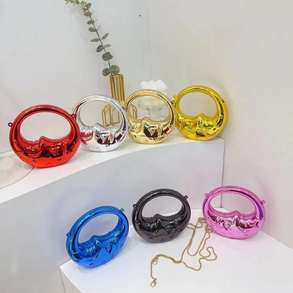 Acrylic cross body bag
