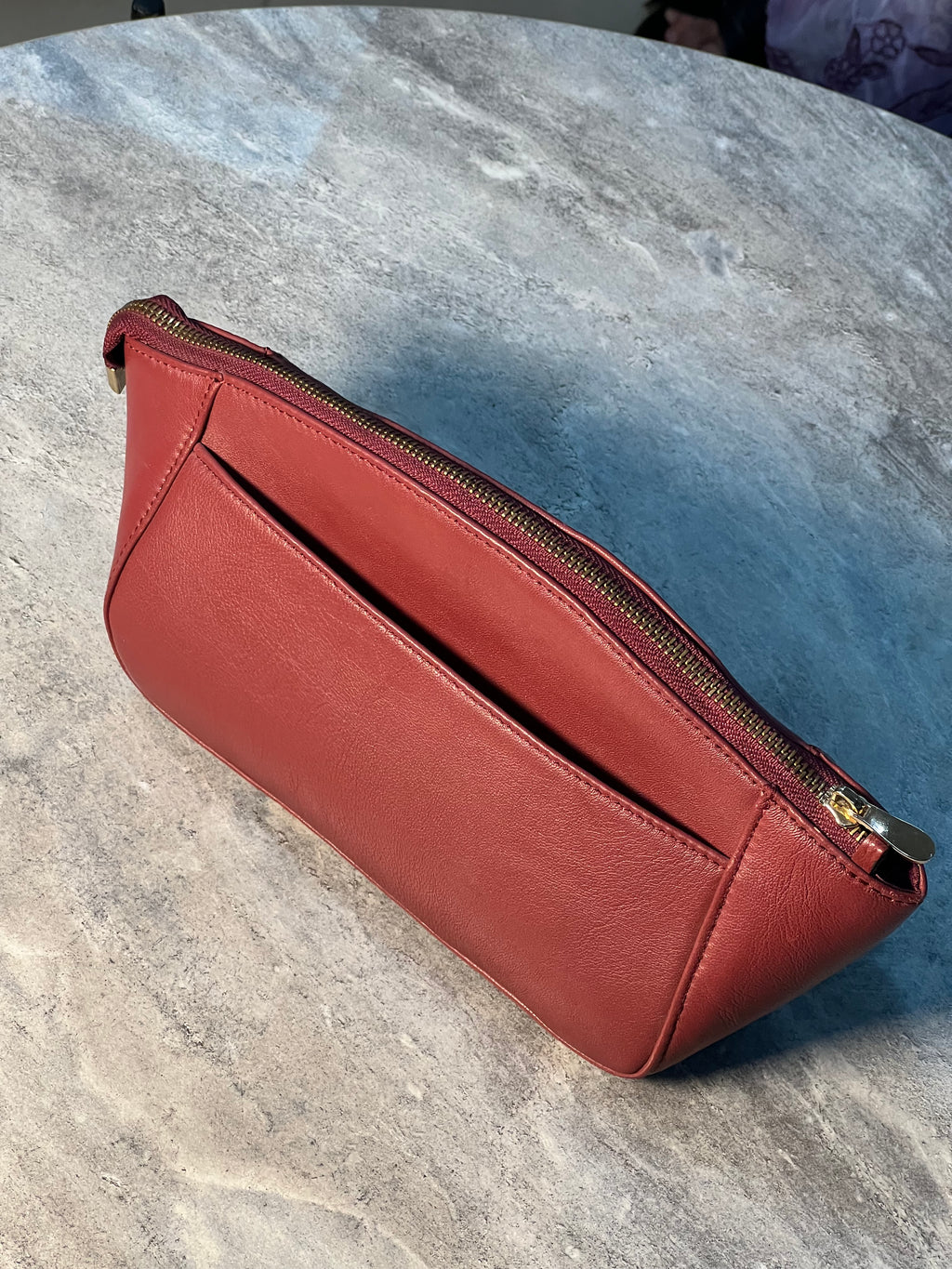 Pure leather pauch