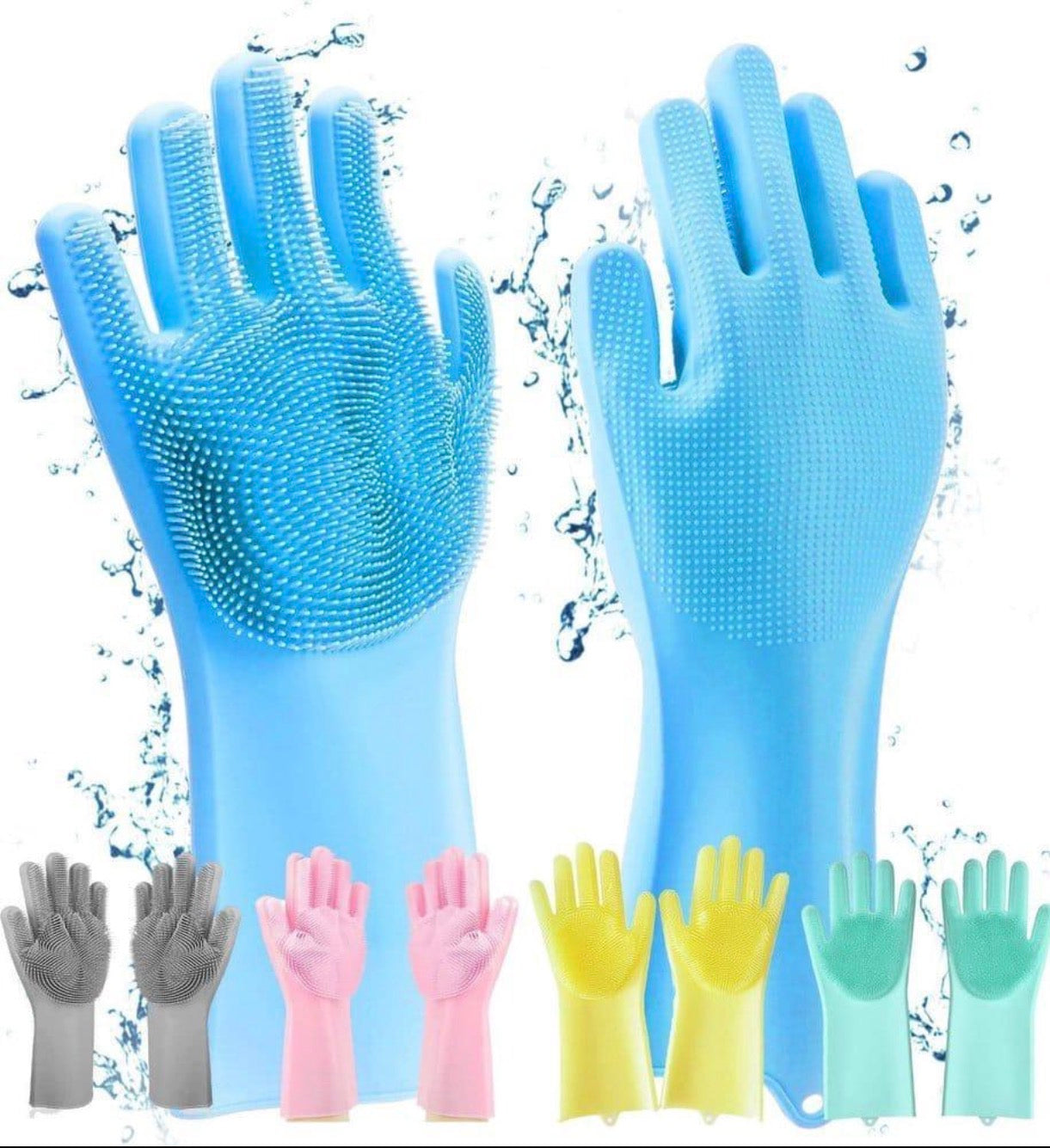 Silicone washing Gloves