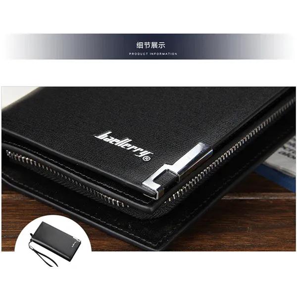 Men’s leather Be fold wallet with pen holder