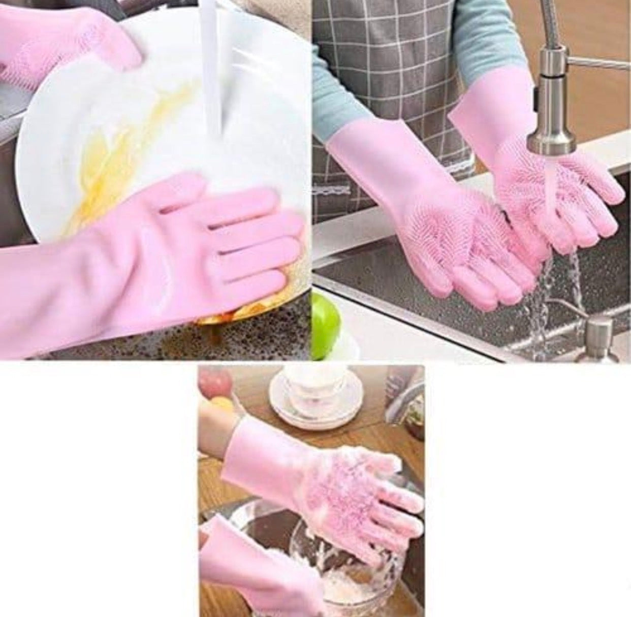 Silicone washing Gloves