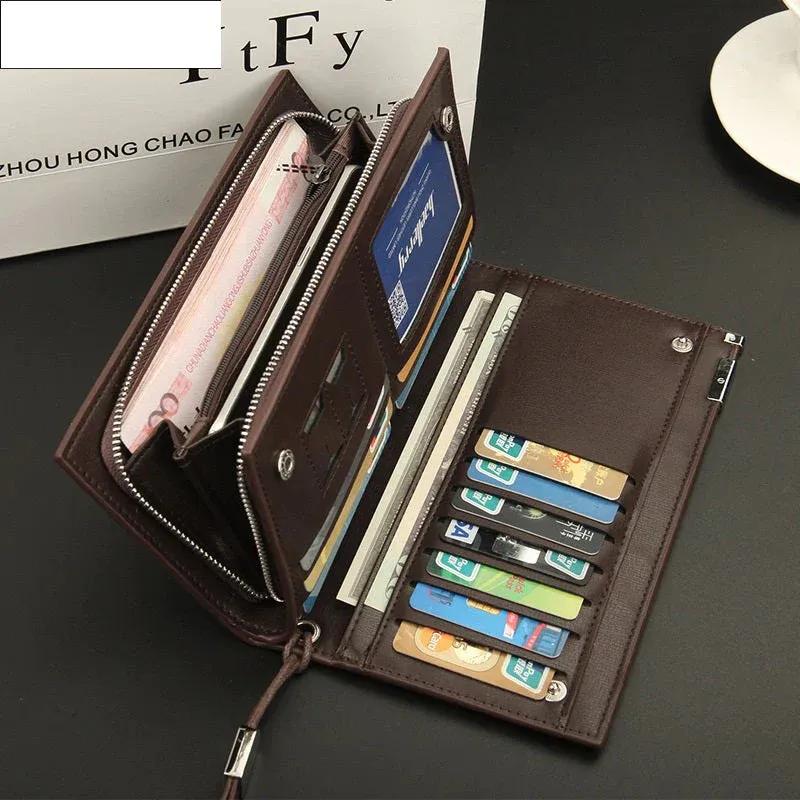 Men’s leather Be fold wallet with pen holder