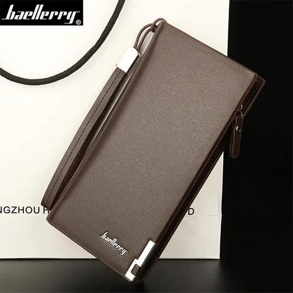 Men’s leather Be fold wallet with pen holder