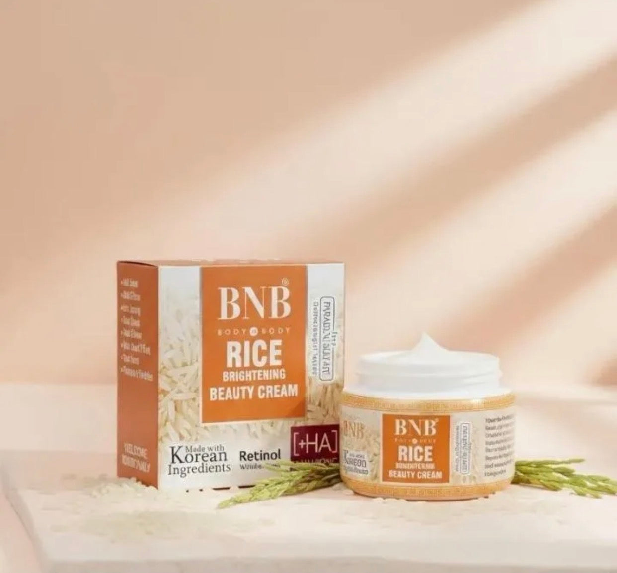 B&B Whitening night cream for glowing skin