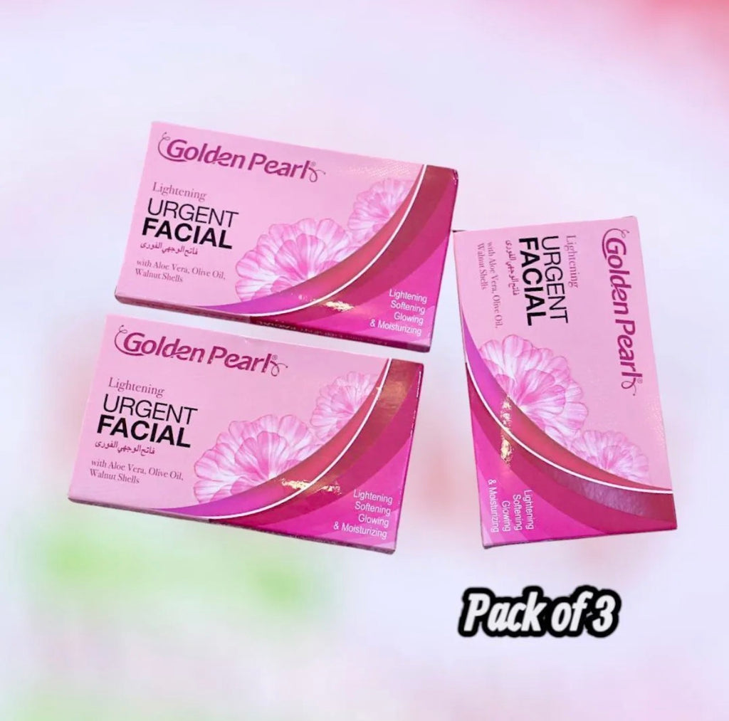 Golden pearl urgent facial