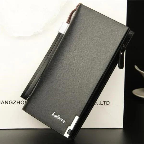 Men’s leather Be fold wallet with pen holder