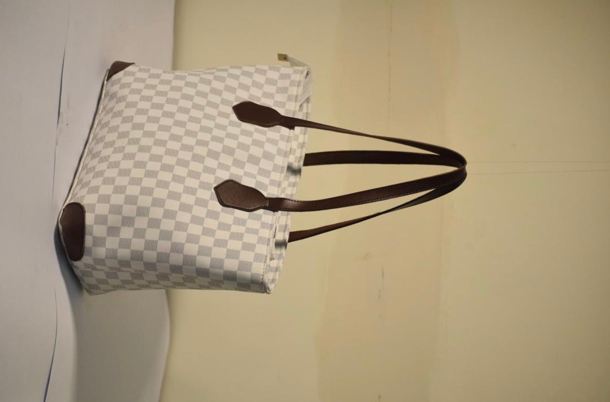 PU leather women printed bag