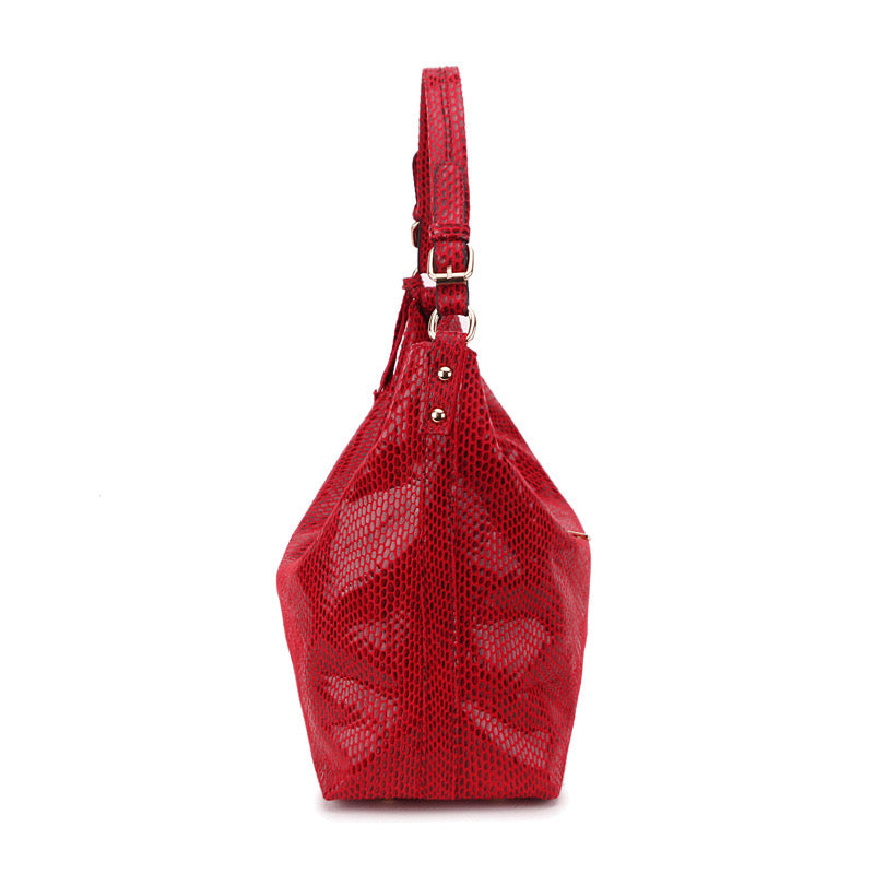 Snake print women bag in 4 colours