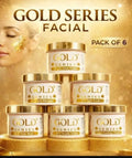 Gold whitening and brightening facial set
