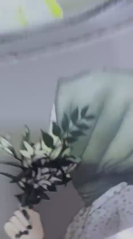 pink Learher shoulder  bag for girls with floral print