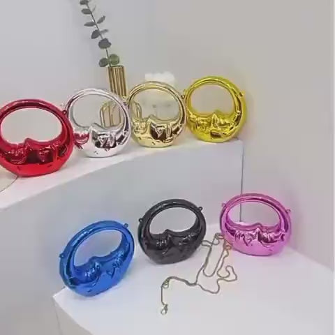 Acrylic cross body bag
